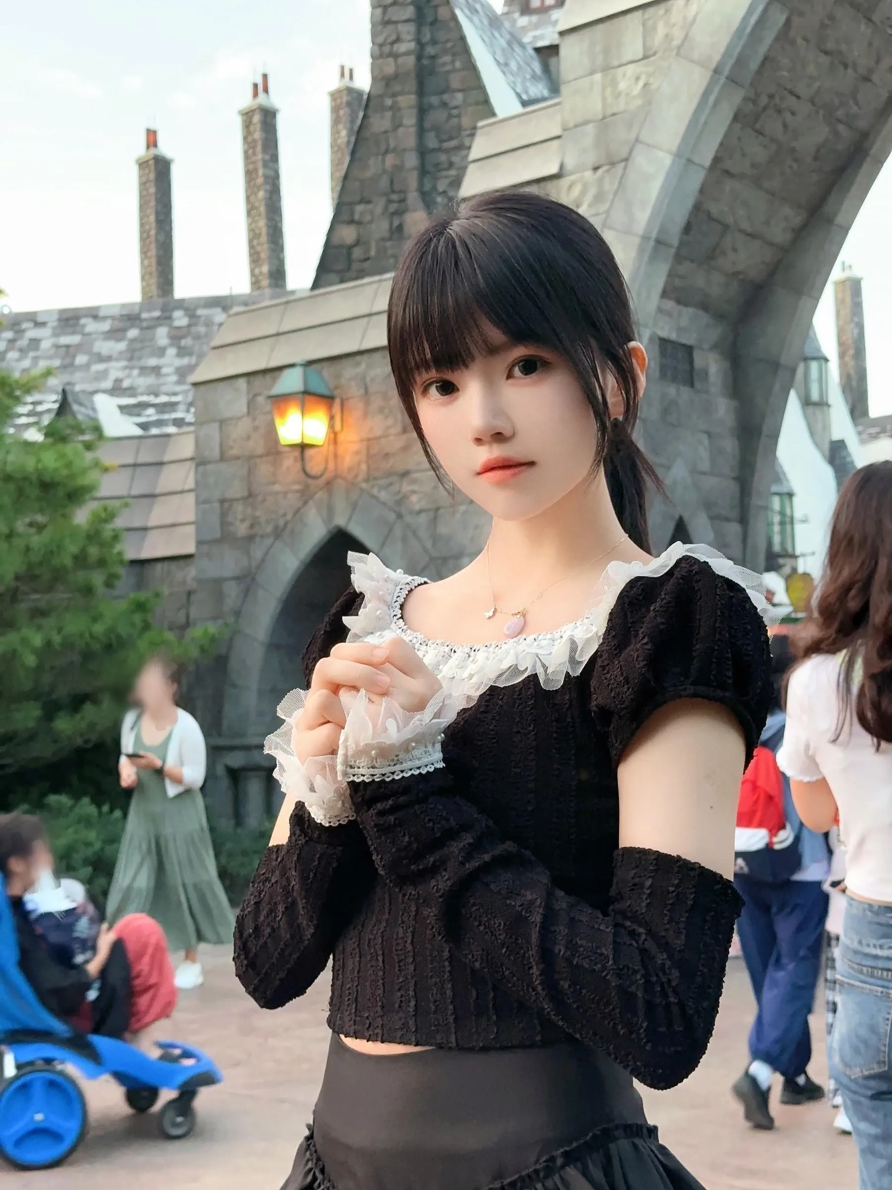 桜桃喵 – NO.165 灰丝 [14P]插图9